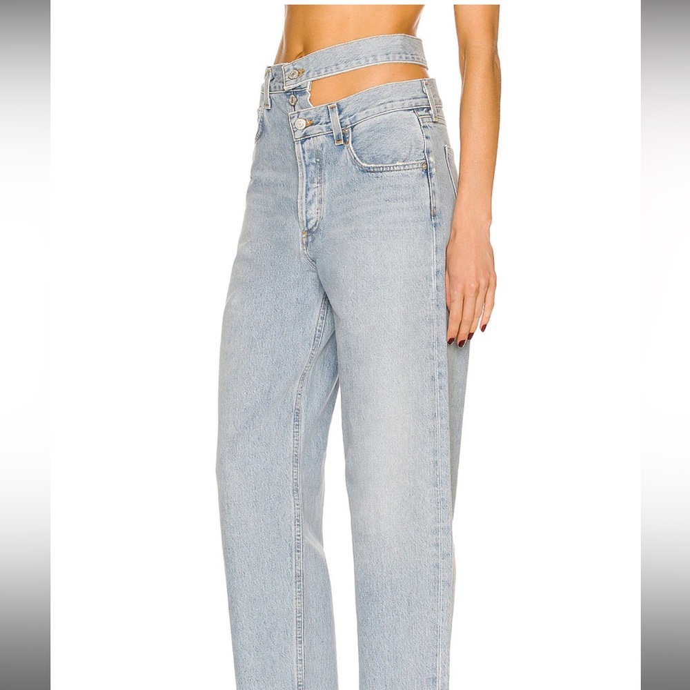 Agolde Broken Waistband Jean